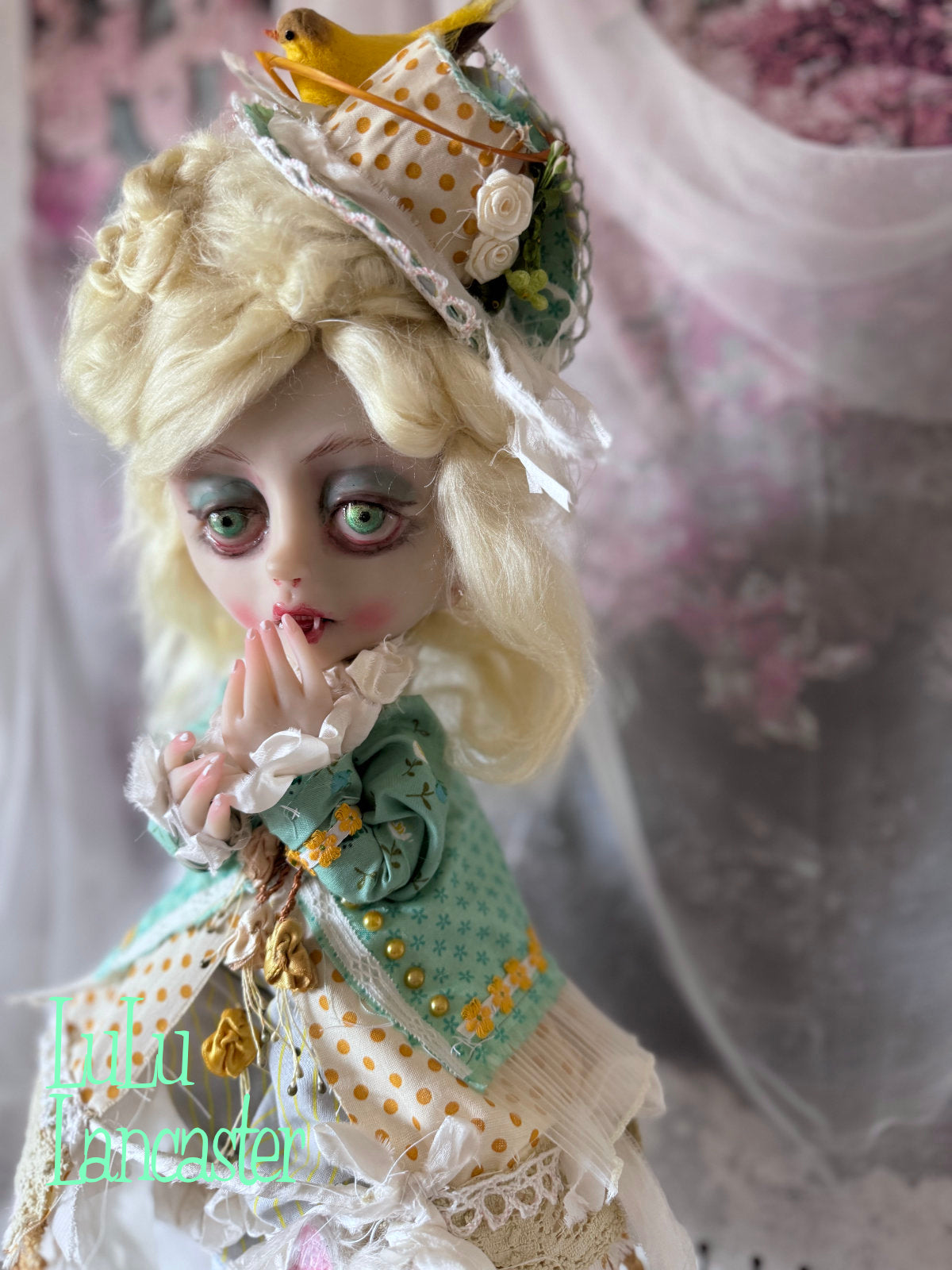Sansabella the Vampire Original LuLu Lancaster Art Doll