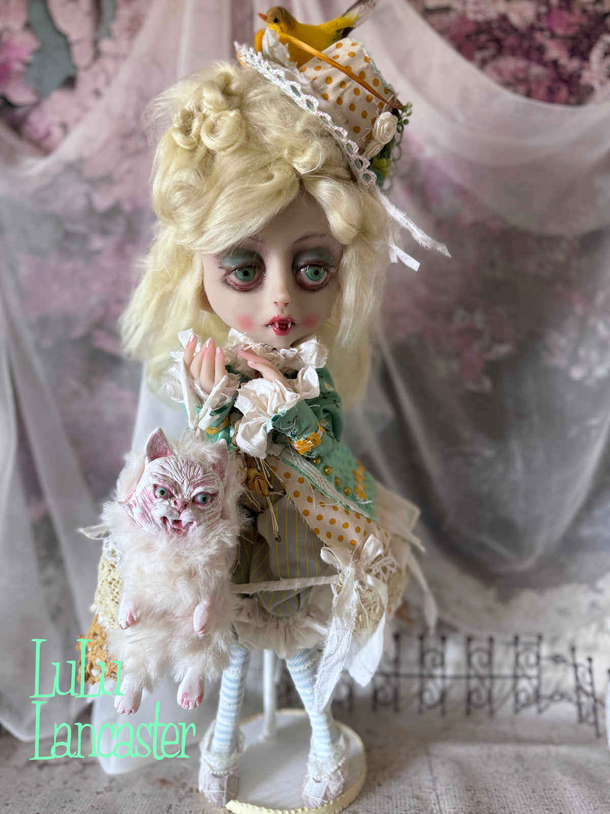 Sansabella the Vampire Original LuLu Lancaster Art Doll