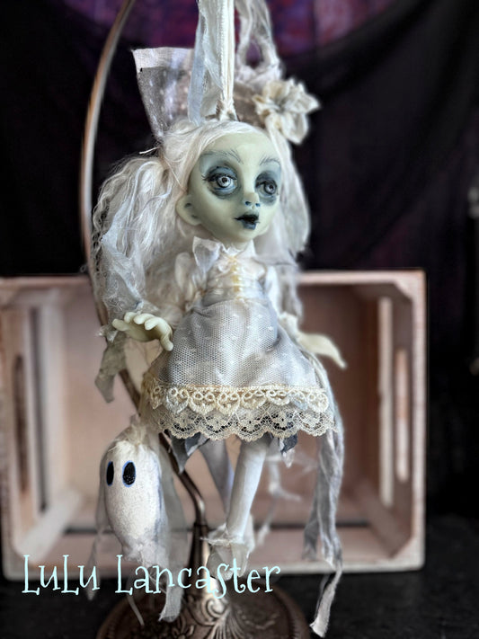 Sansi Mini Glow Ghostie Halloween Original LuLu Lancaster Art Dolls