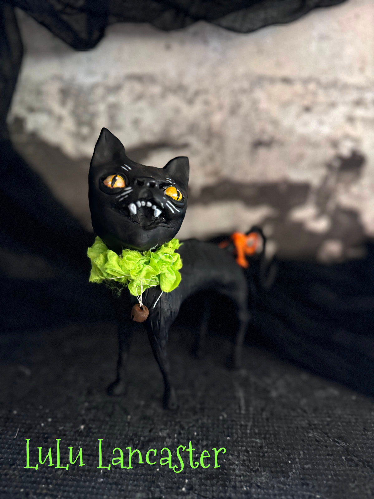 Scaredy Cat~ Halloween Original LuLu Lancaster Art Dolls