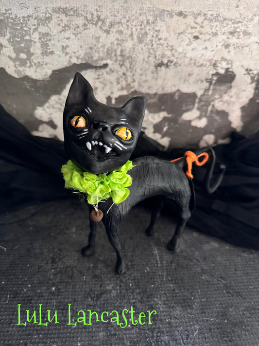 Scaredy Cat~ Halloween Original LuLu Lancaster Art Dolls
