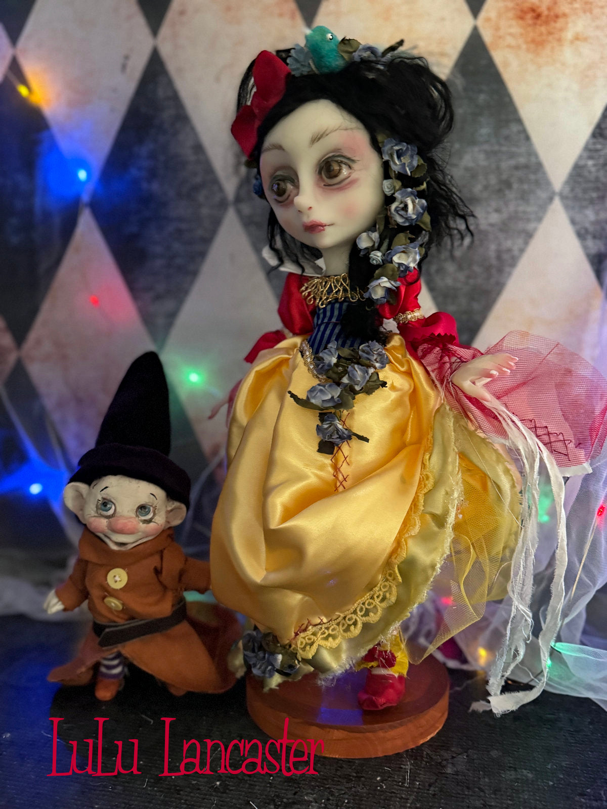 Snow White LuLus Holiday Original LuLu Lancaster Art Doll