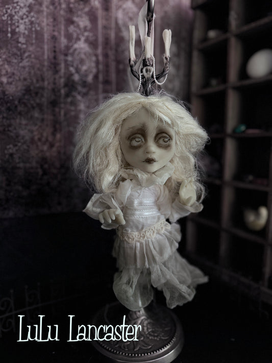Sofia glow in the dark hanging ghost Original LuLu Lancaster Art Doll