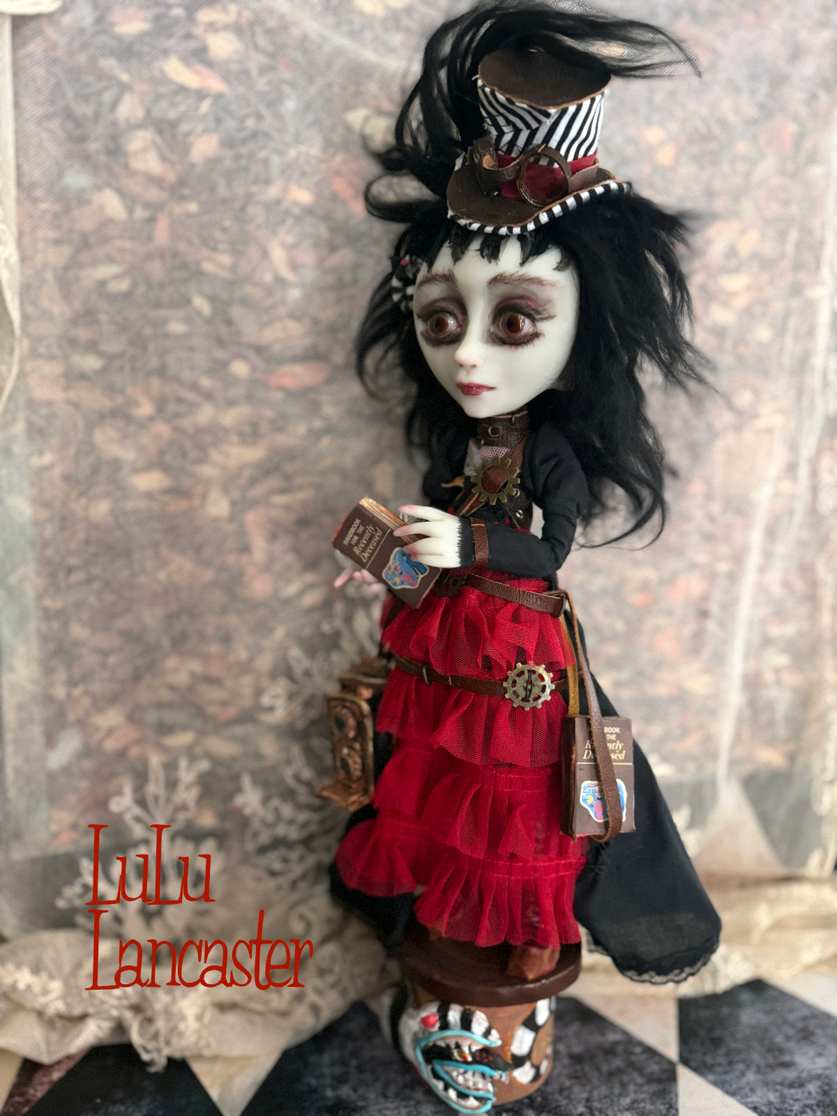 Lydia Steampunk Original LuLu Lancaster Art Doll