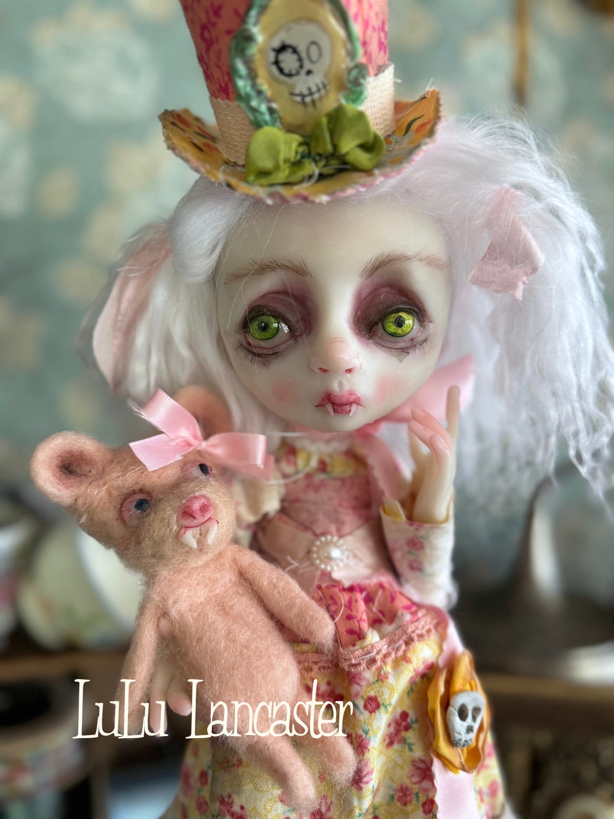Tatti spring Vampire Goth Original LuLu Lancaster Art Doll