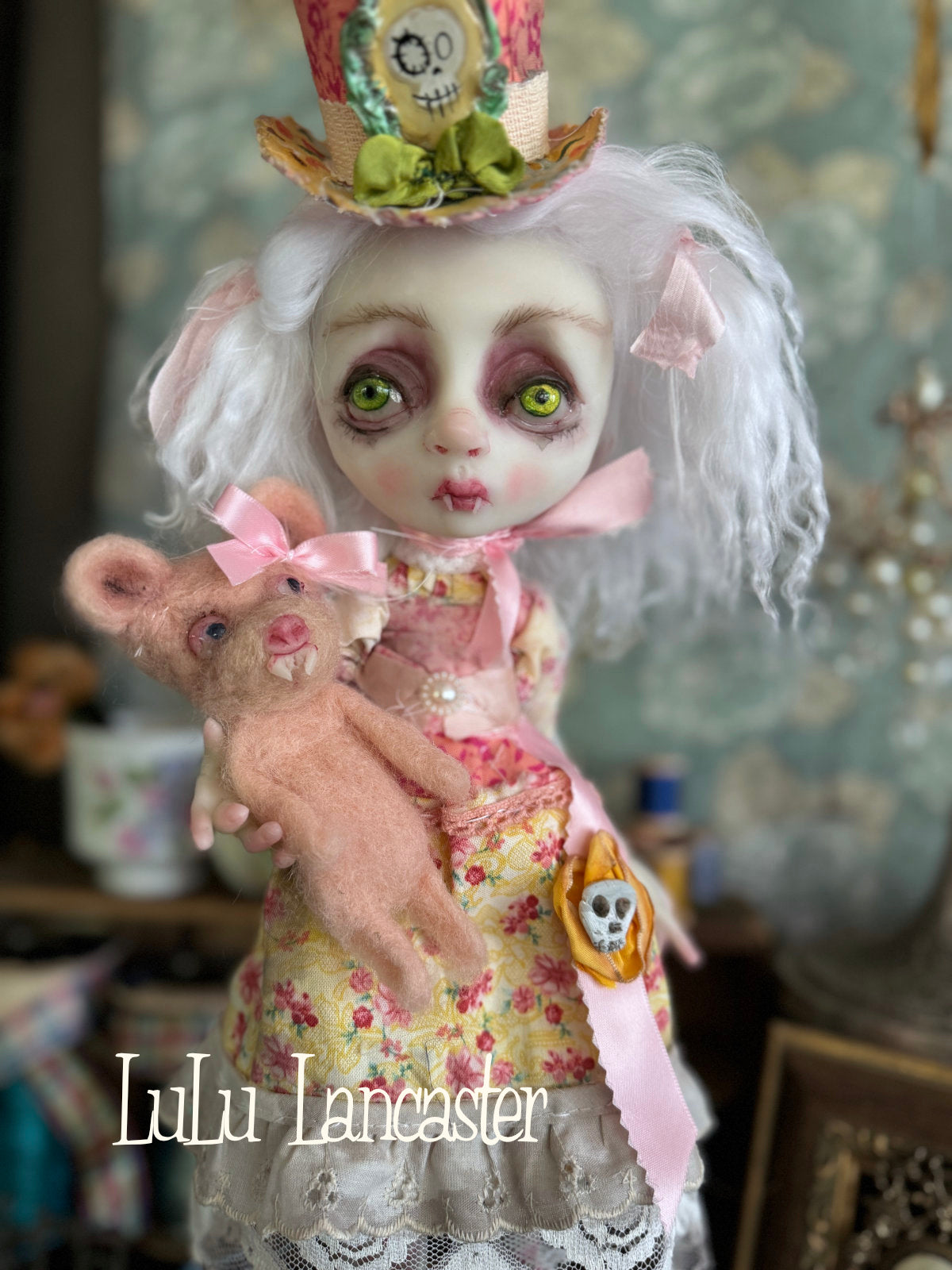 Tatti spring Vampire Goth Original LuLu Lancaster Art Doll