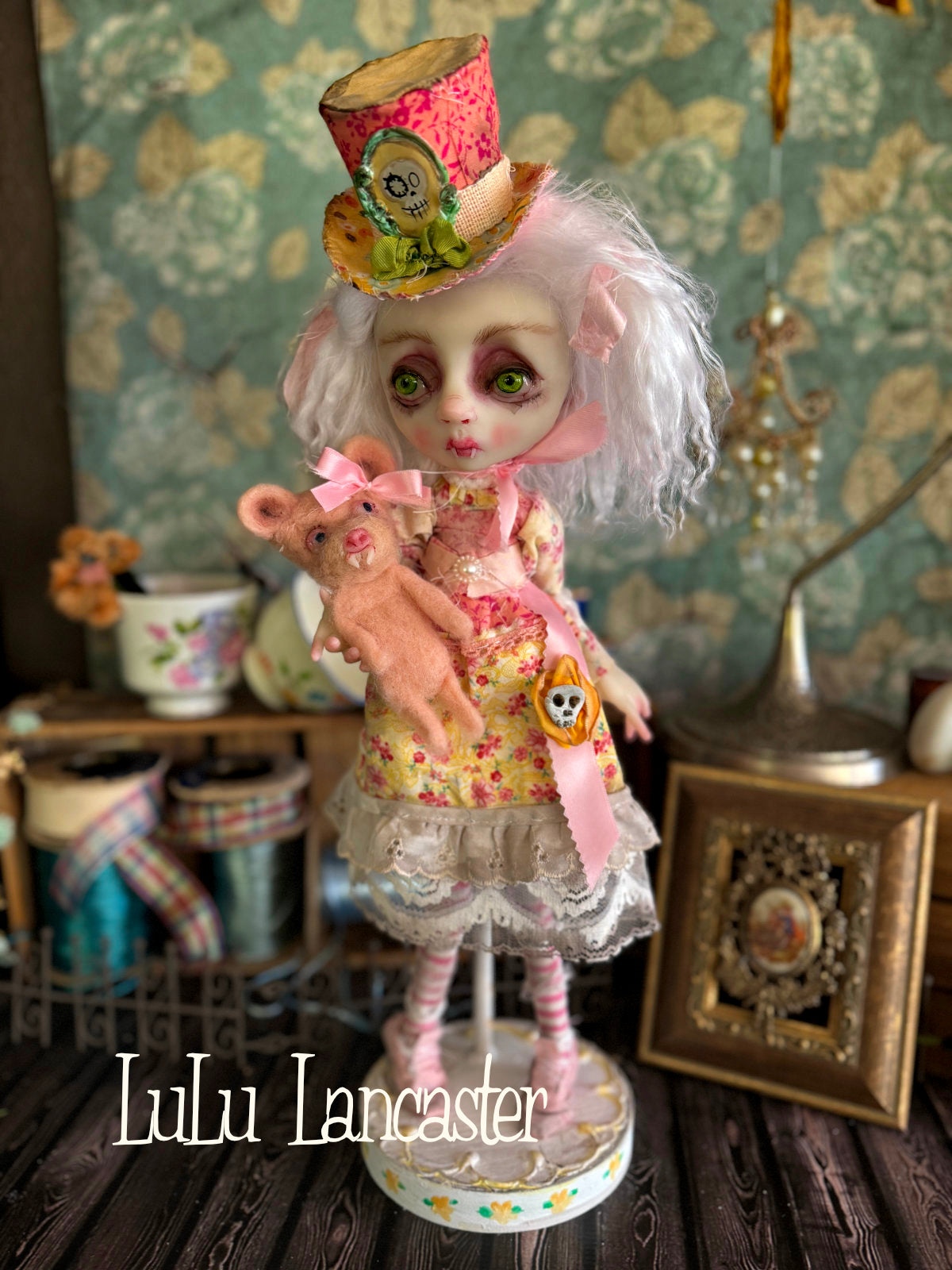 Tatti spring Vampire Goth Original LuLu Lancaster Art Doll