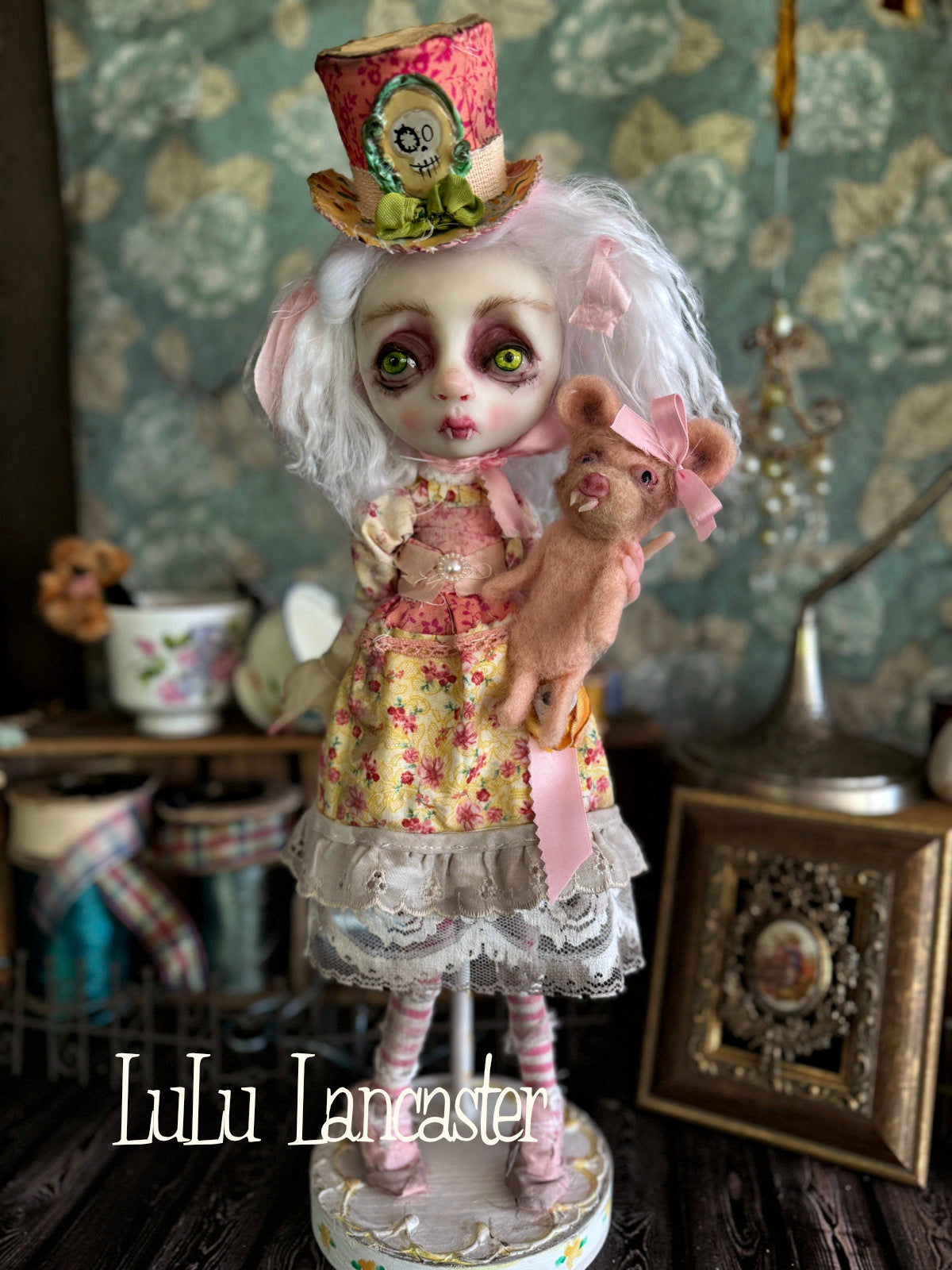Tatti spring Vampire Goth Original LuLu Lancaster Art Doll