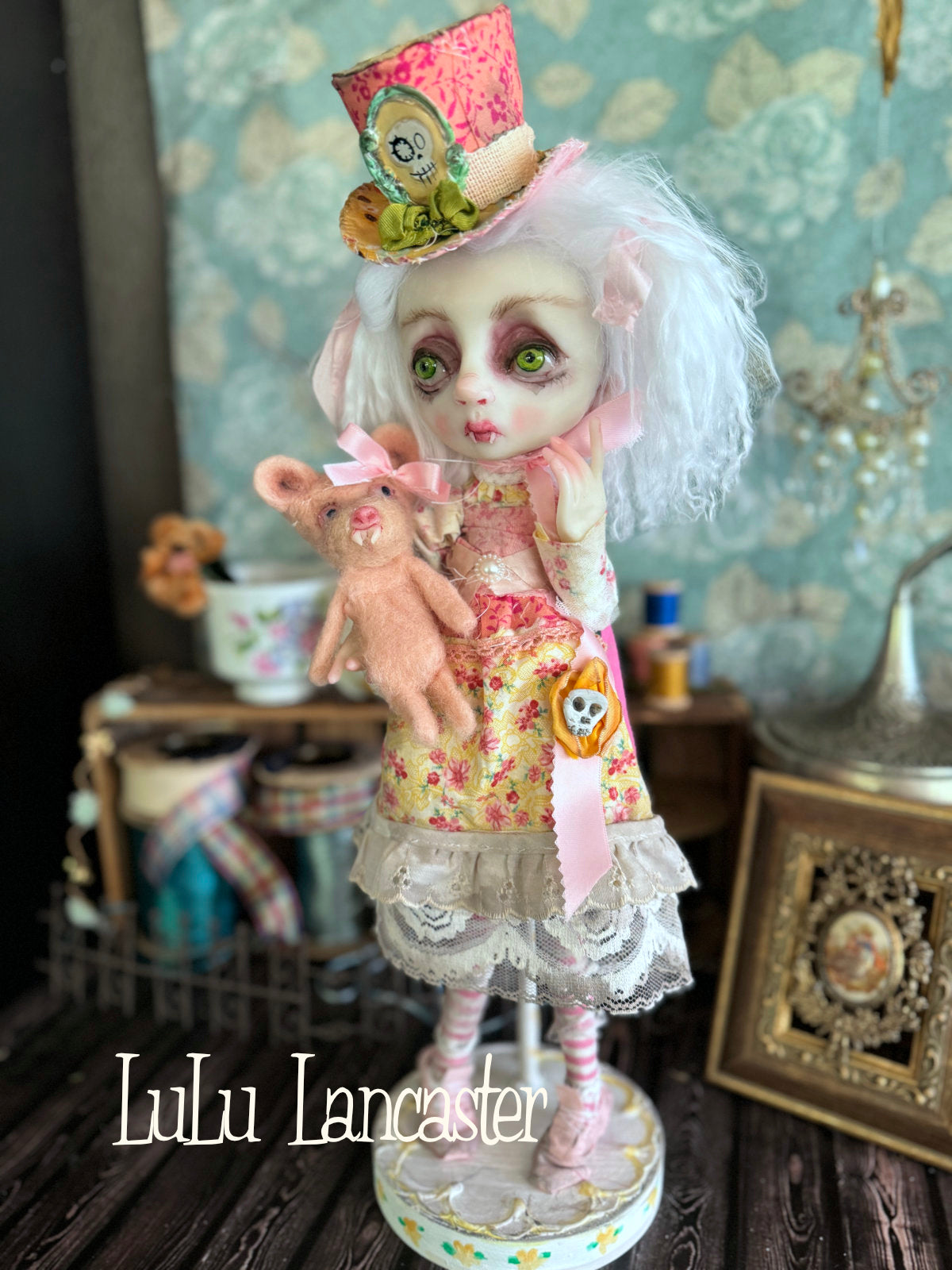 Tatti spring Vampire Goth Original LuLu Lancaster Art Doll