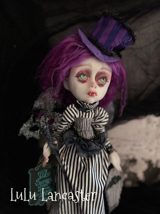 Vampire Night ~ Halloween Original LuLu Lancaster Art Dolls