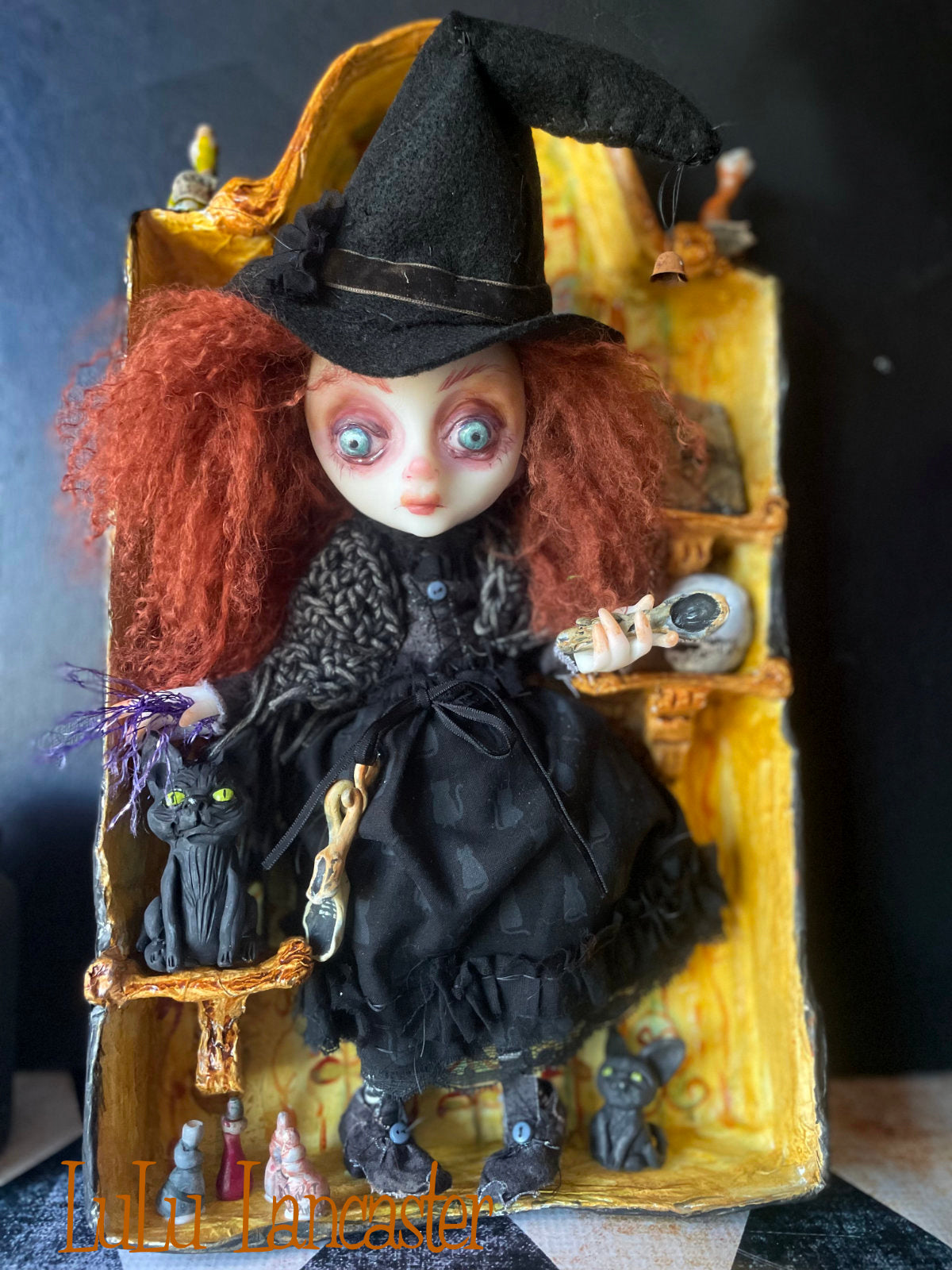 Margie~Witches Kitchen ~ Original LuLu Lancaster Art Doll