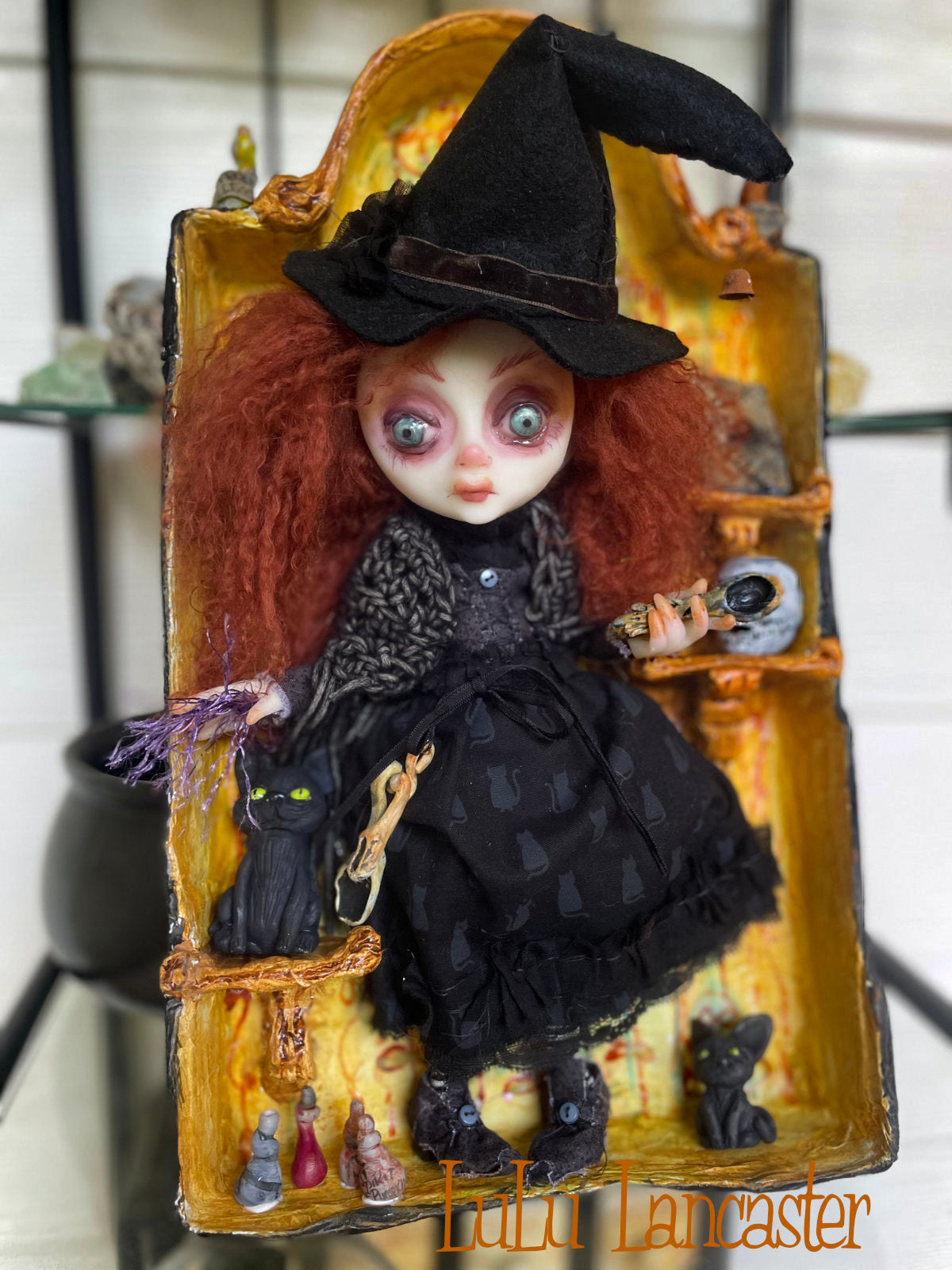 Margie~Witches Kitchen ~ Original LuLu Lancaster Art Doll