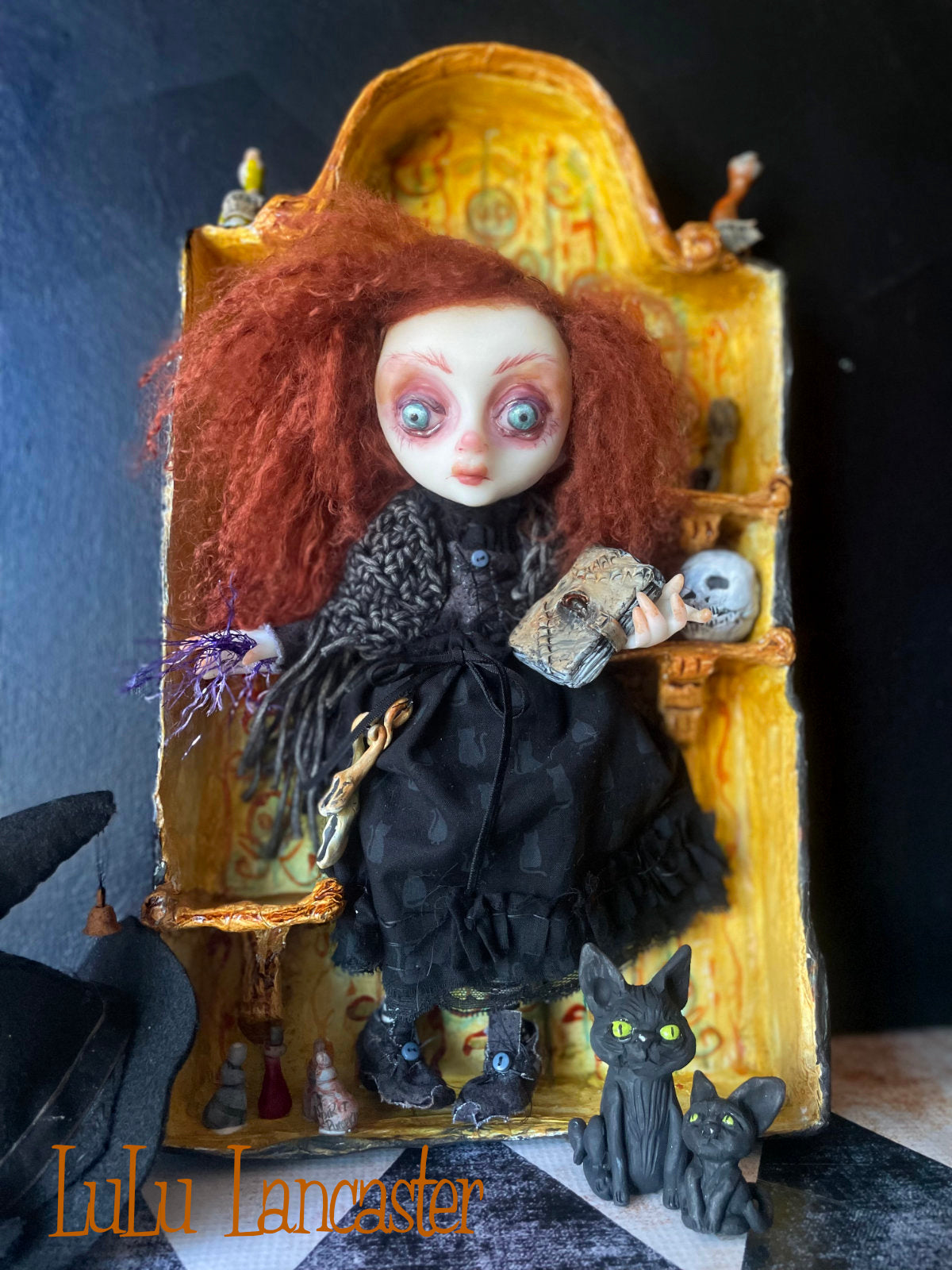 Margie~Witches Kitchen ~ Original LuLu Lancaster Art Doll
