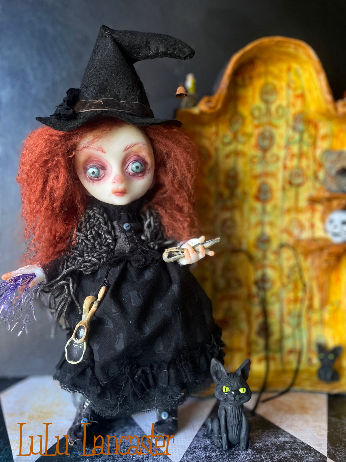 Margie~Witches Kitchen ~ Original LuLu Lancaster Art Doll