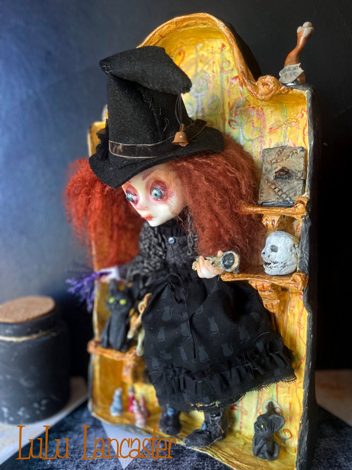 Margie~Witches Kitchen ~ Original LuLu Lancaster Art Doll