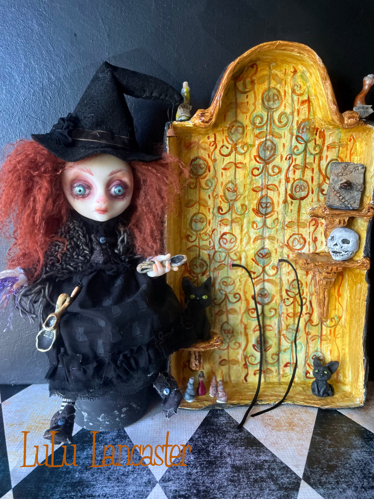 Margie~Witches Kitchen ~ Original LuLu Lancaster Art Doll