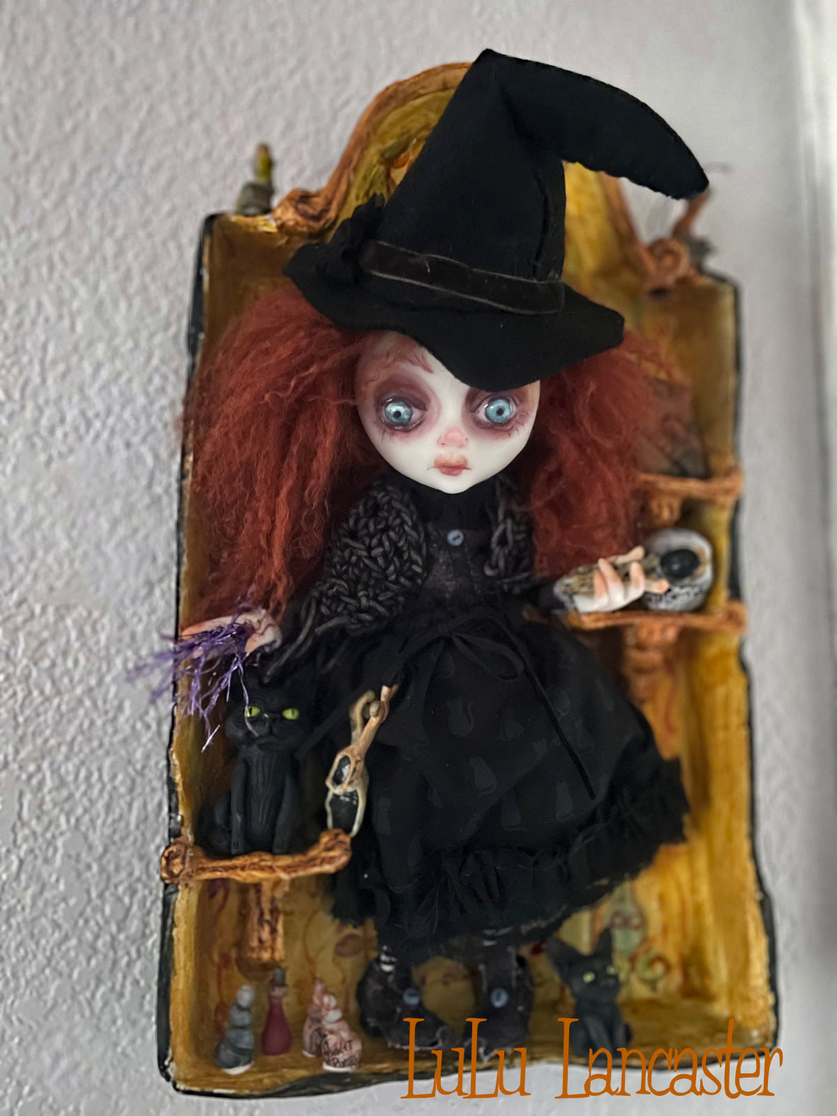 Margie~Witches Kitchen ~ Original LuLu Lancaster Art Doll
