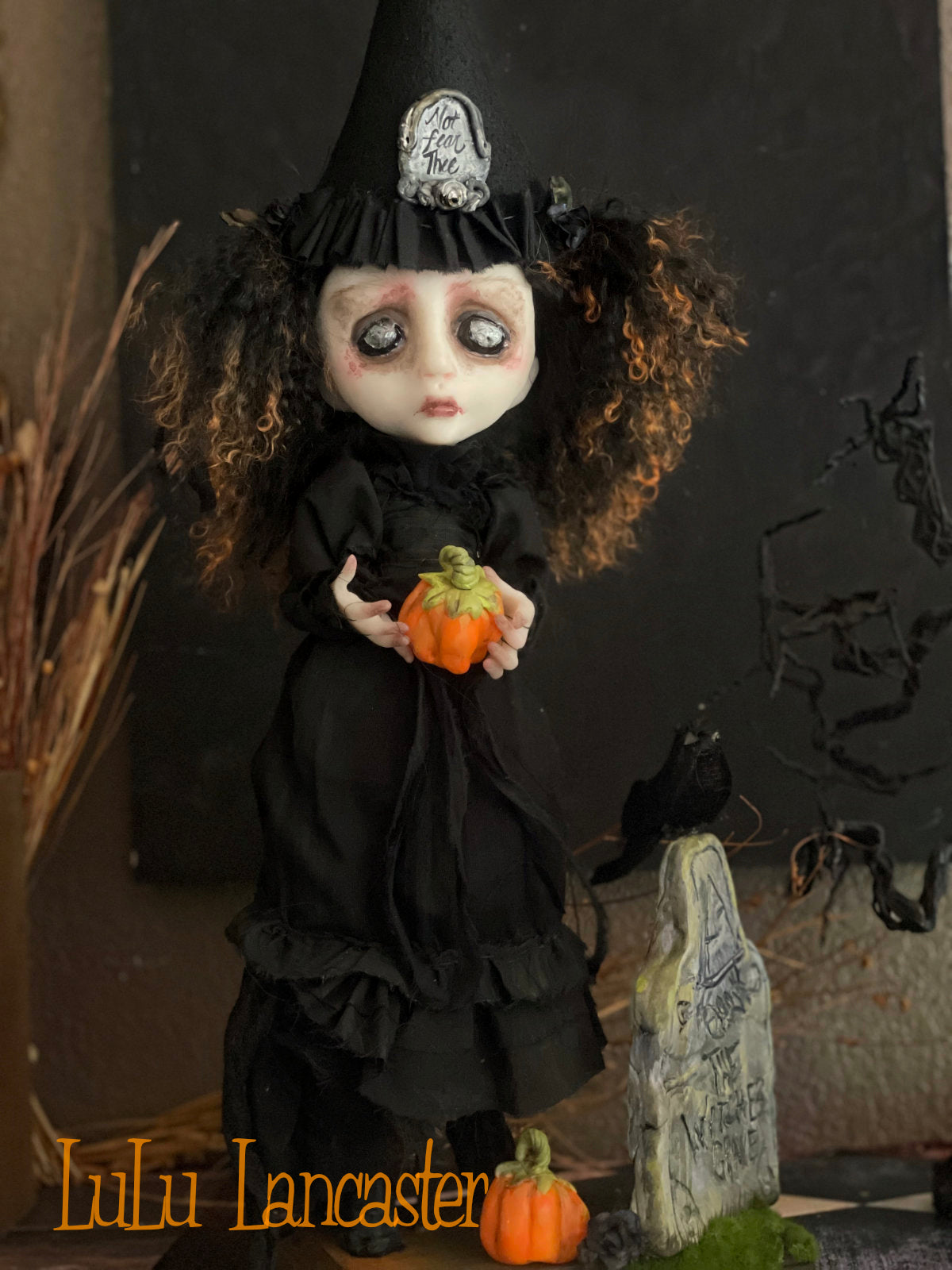 The Witches Grave Ghost Original LuLu Lancaster Halloween Art Doll
