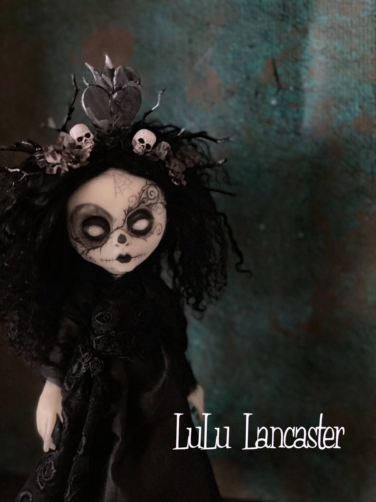Aitana Muerta Valloween Original LuLu Lancaster Art Doll