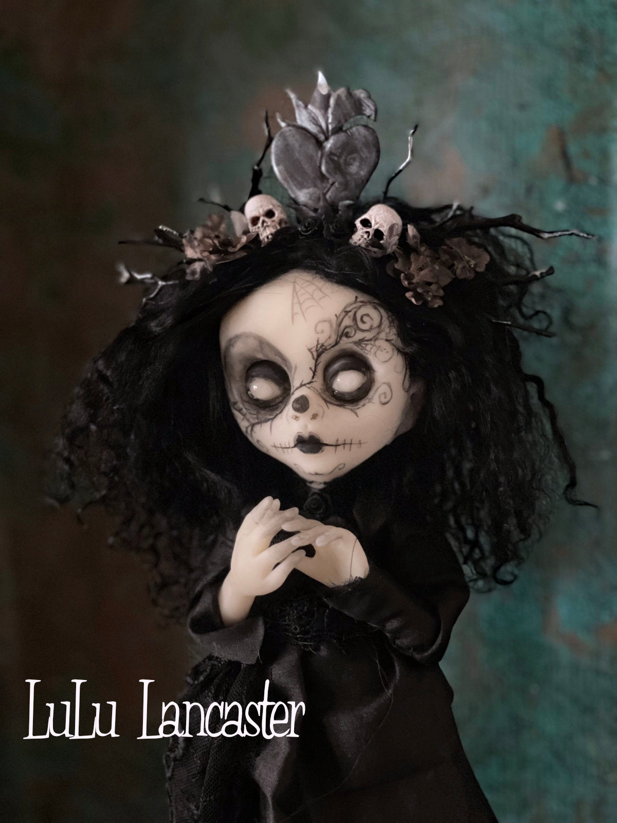 Aitana Muerta Valloween Original LuLu Lancaster Art Doll