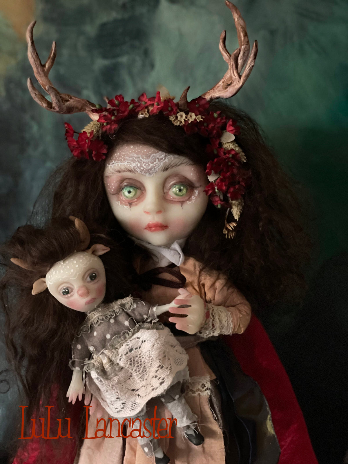 Dariel the Deer Original LuLu Lancaster Art Doll