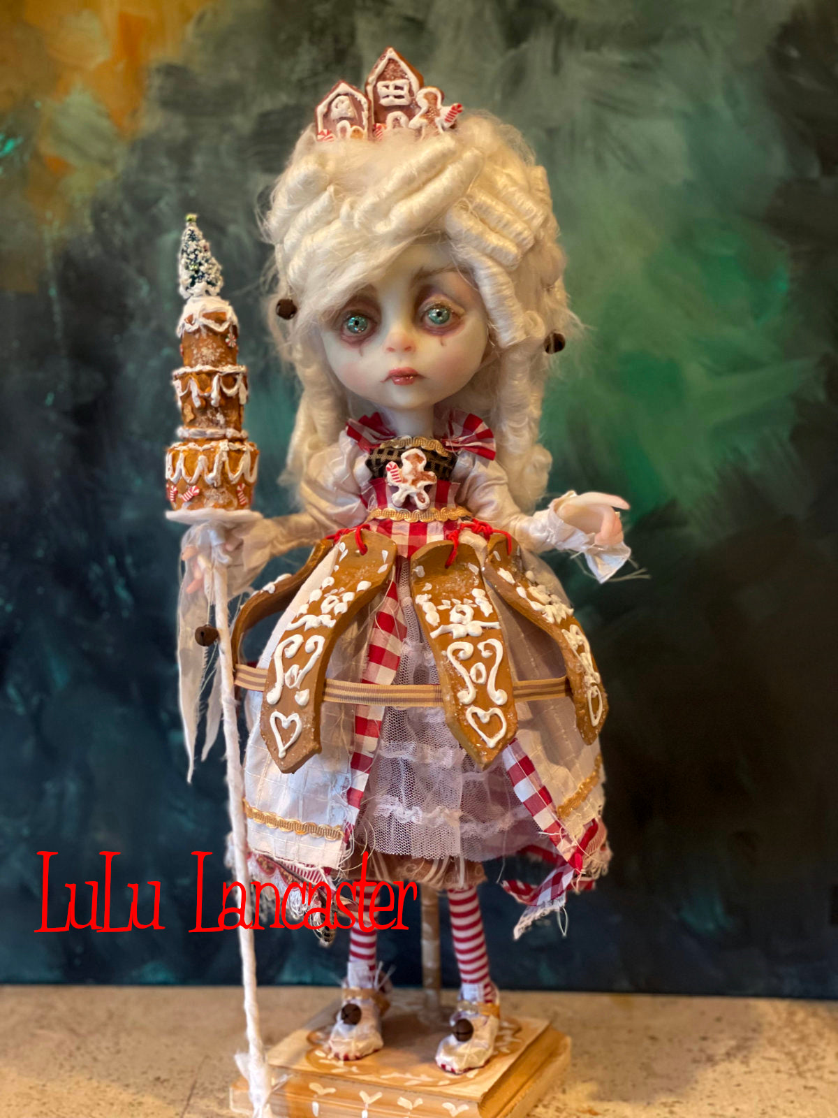 Genovese Gingerbread Rococo Holiday Original LuLu Lancaster Art Doll