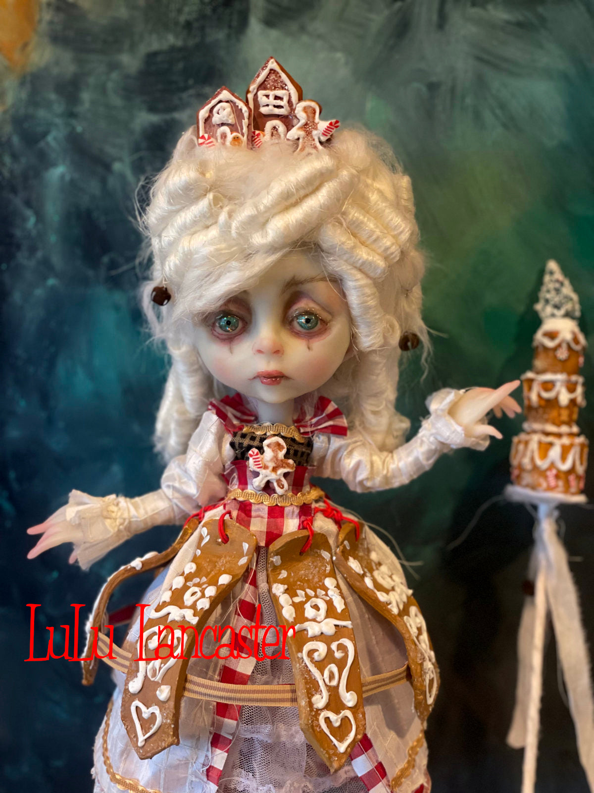 Genovese Gingerbread Rococo Holiday Original LuLu Lancaster Art Doll