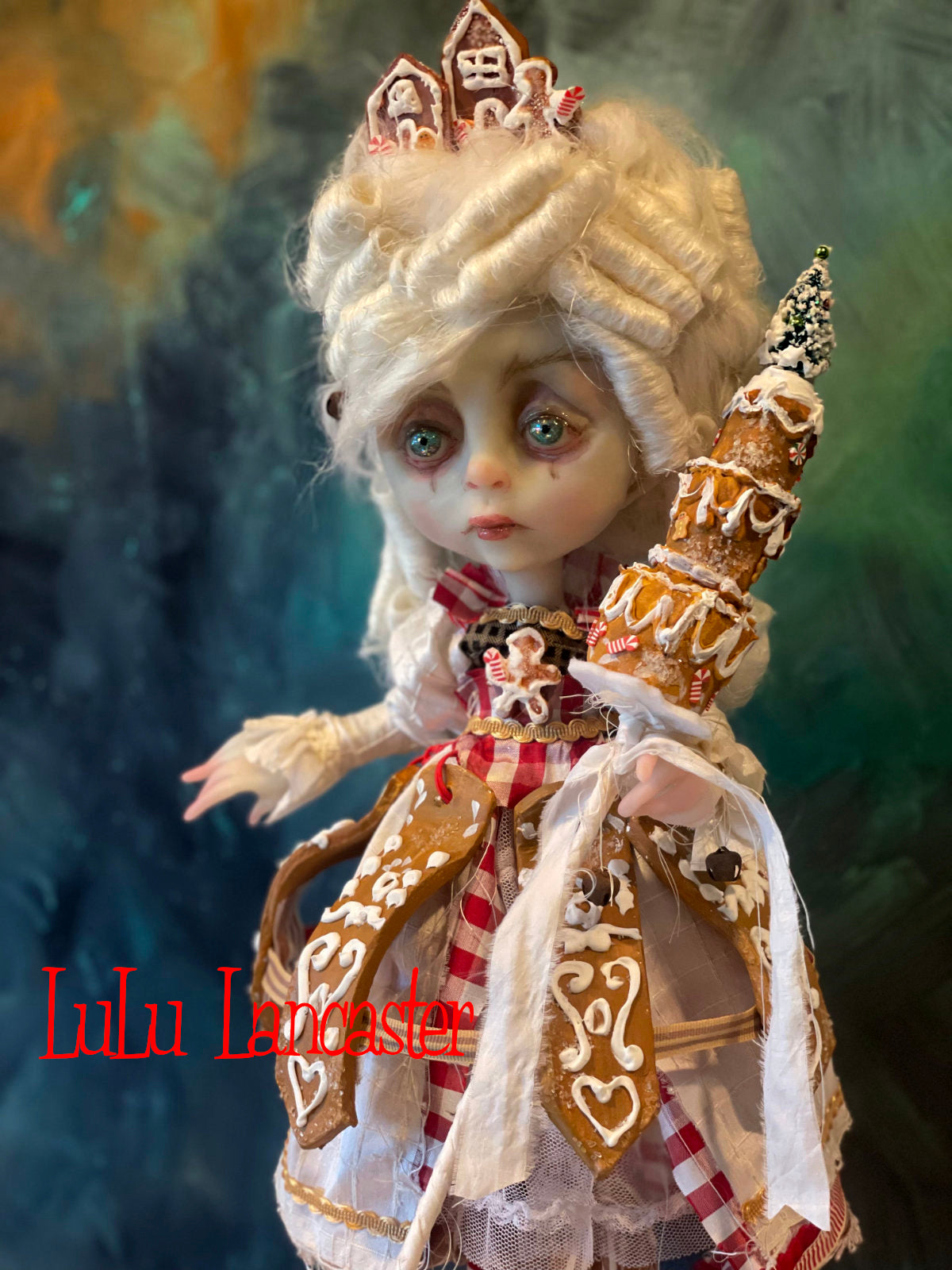 Genovese Gingerbread Rococo Holiday Original LuLu Lancaster Art Doll