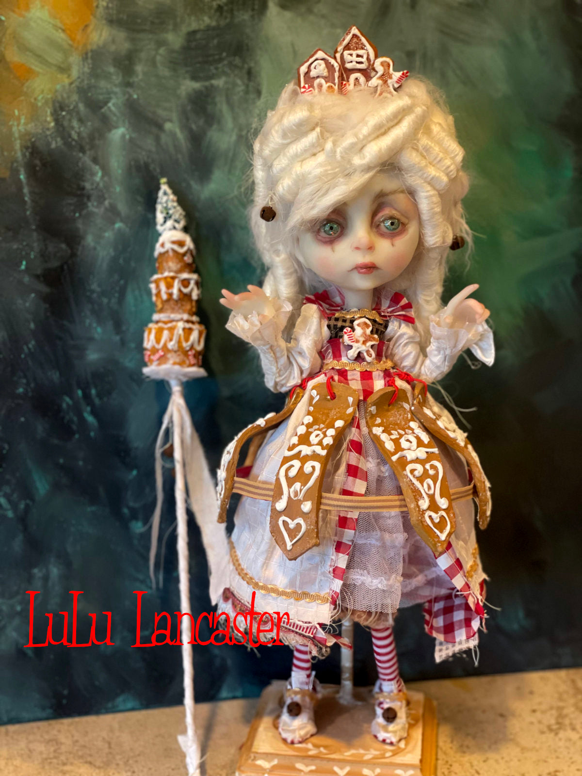 Genovese Gingerbread Rococo Holiday Original LuLu Lancaster Art Doll