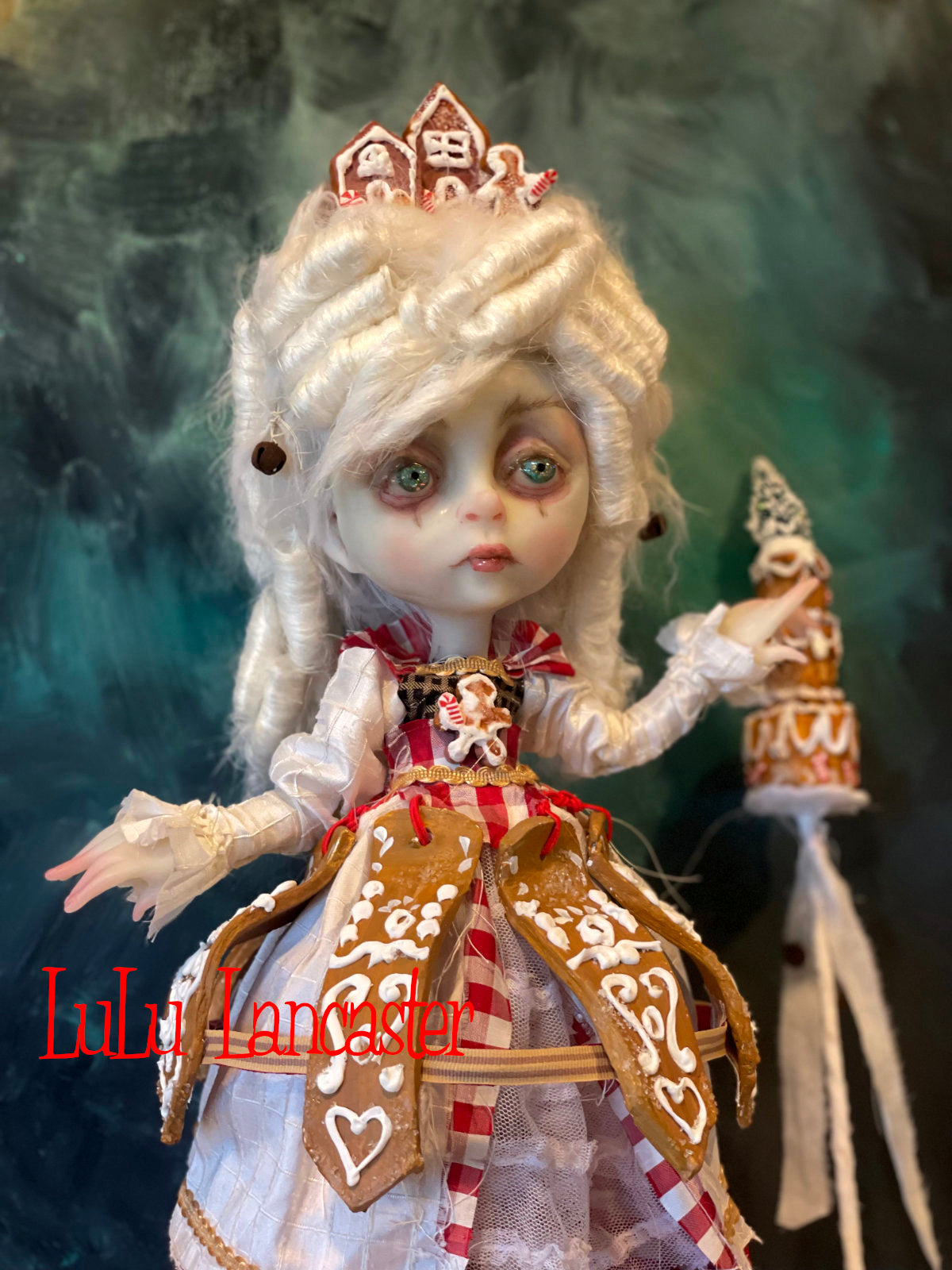 Genovese Gingerbread Rococo Holiday Original LuLu Lancaster Art Doll