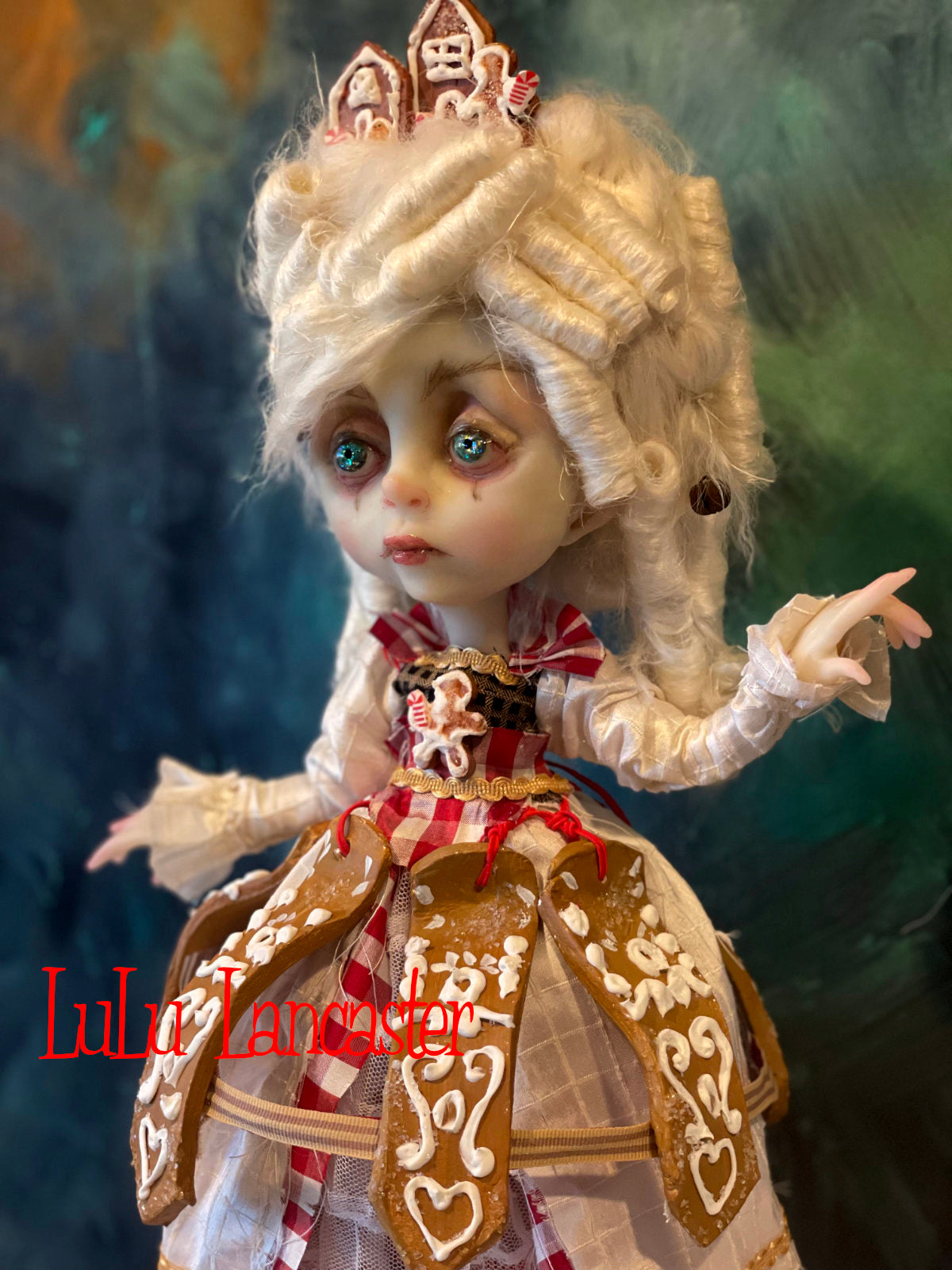 Genovese Gingerbread Rococo Holiday Original LuLu Lancaster Art Doll
