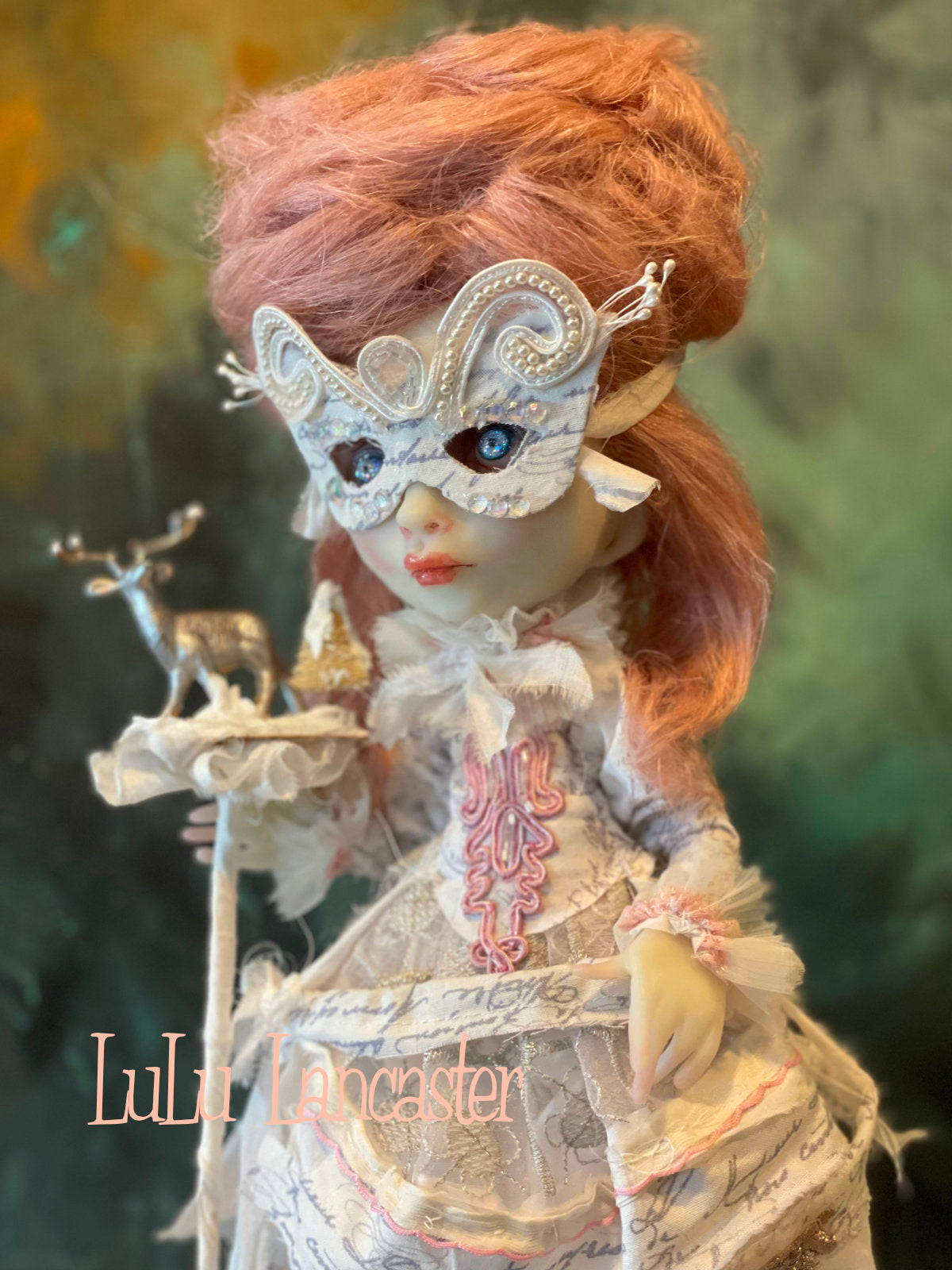 Mykah Masquerade Rococo Holiday Original LuLu Lancaster Art Doll