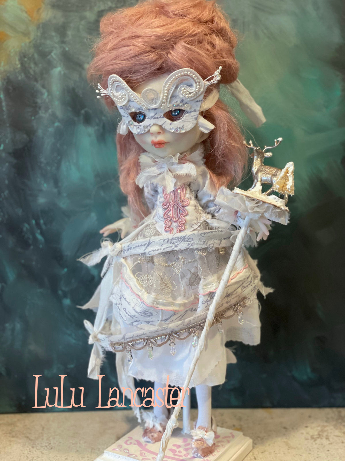 Mykah Masquerade Rococo Holiday Original LuLu Lancaster Art Doll