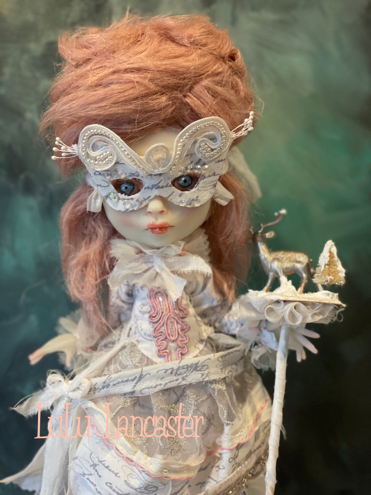Mykah Masquerade Rococo Holiday Original LuLu Lancaster Art Doll