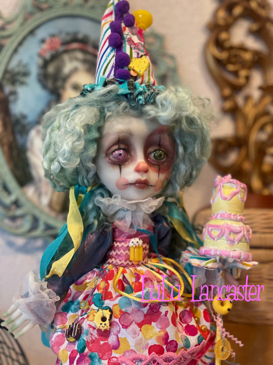 Topsy PoP the clown Original LuLu Lancaster Art Doll