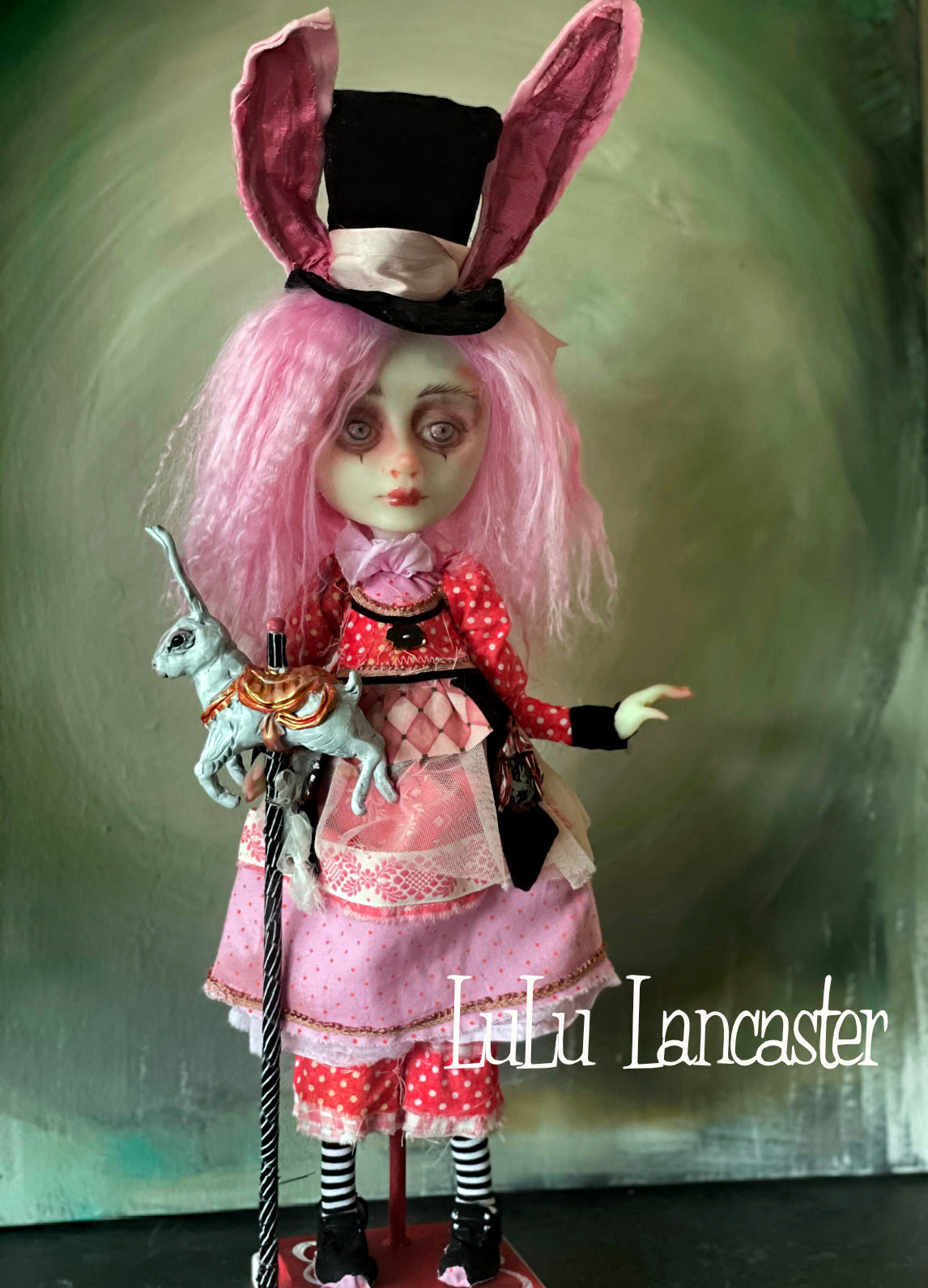Breckyn Rabbit of the carousel Original LuLu Lancaster Art Doll