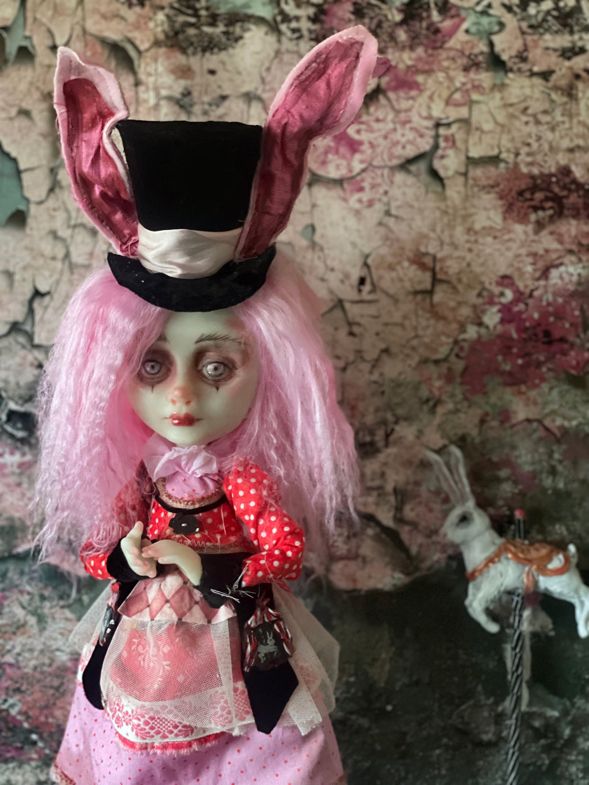 Breckyn Rabbit of the carousel Original LuLu Lancaster Art Doll