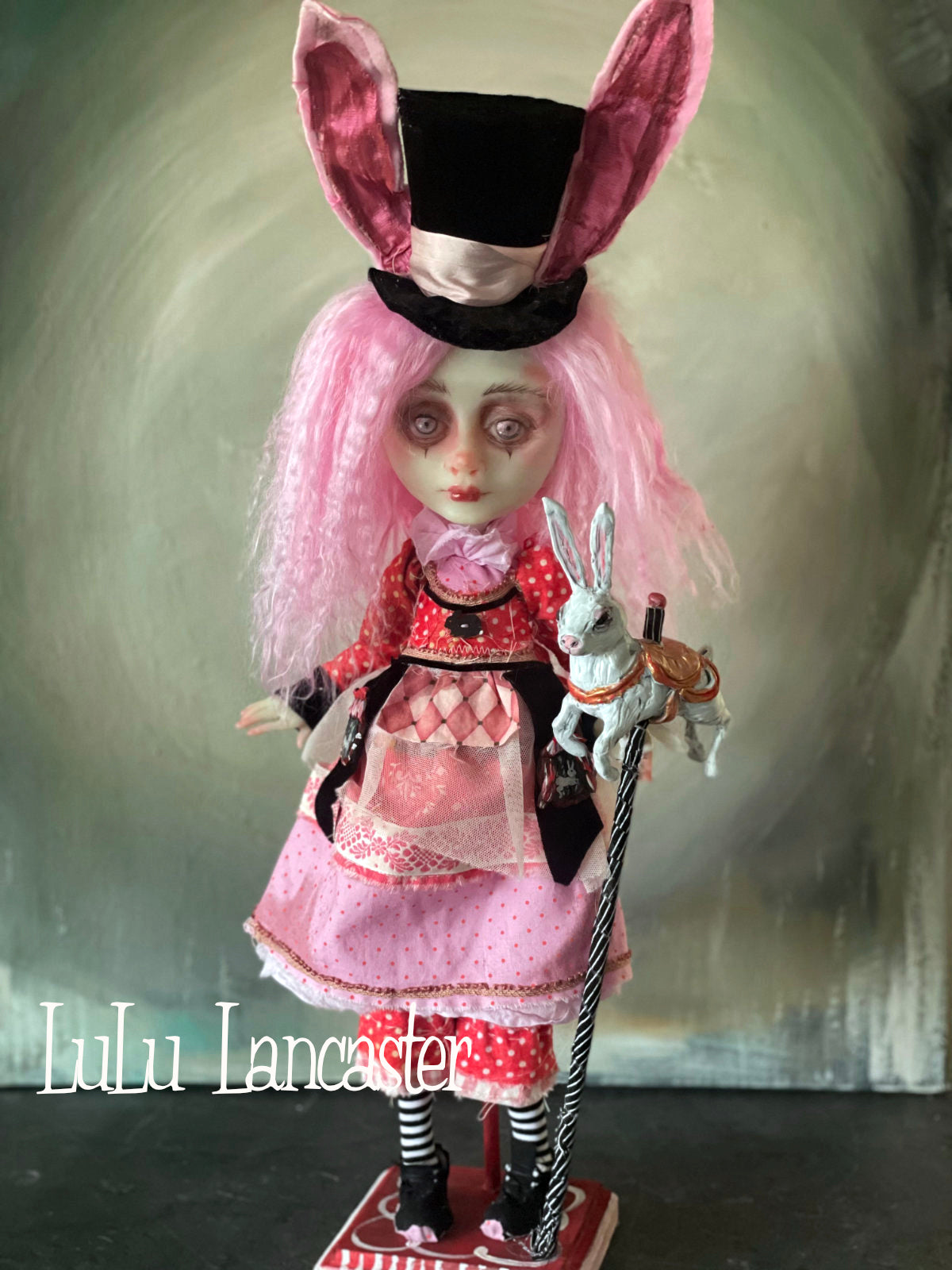 Breckyn Rabbit of the carousel Original LuLu Lancaster Art Doll