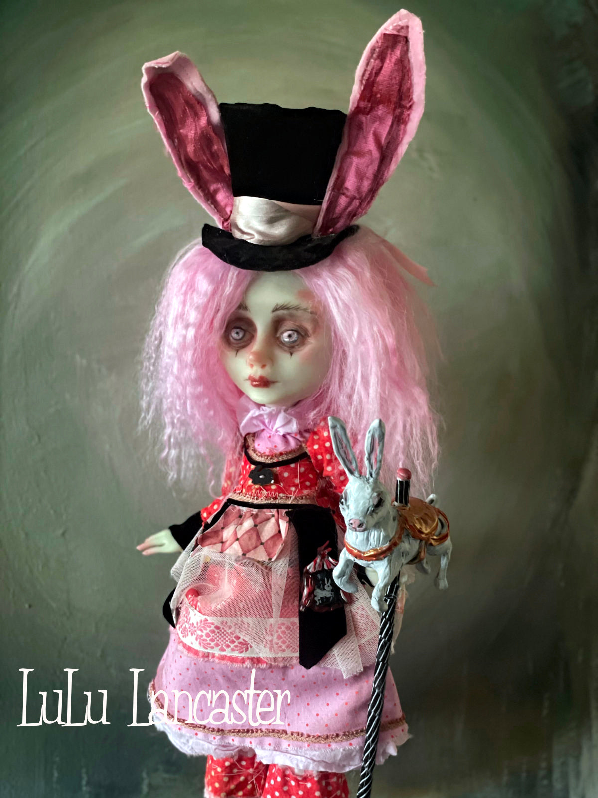 Breckyn Rabbit of the carousel Original LuLu Lancaster Art Doll