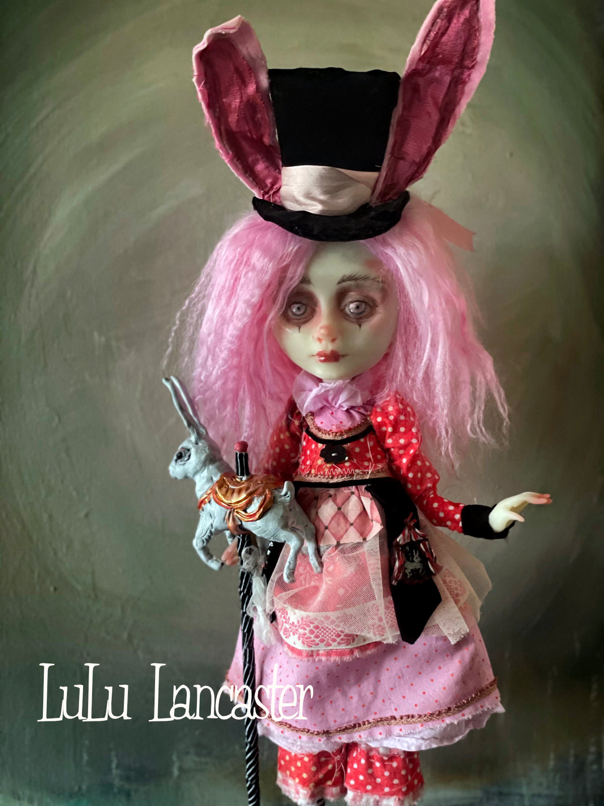 Breckyn Rabbit of the carousel Original LuLu Lancaster Art Doll