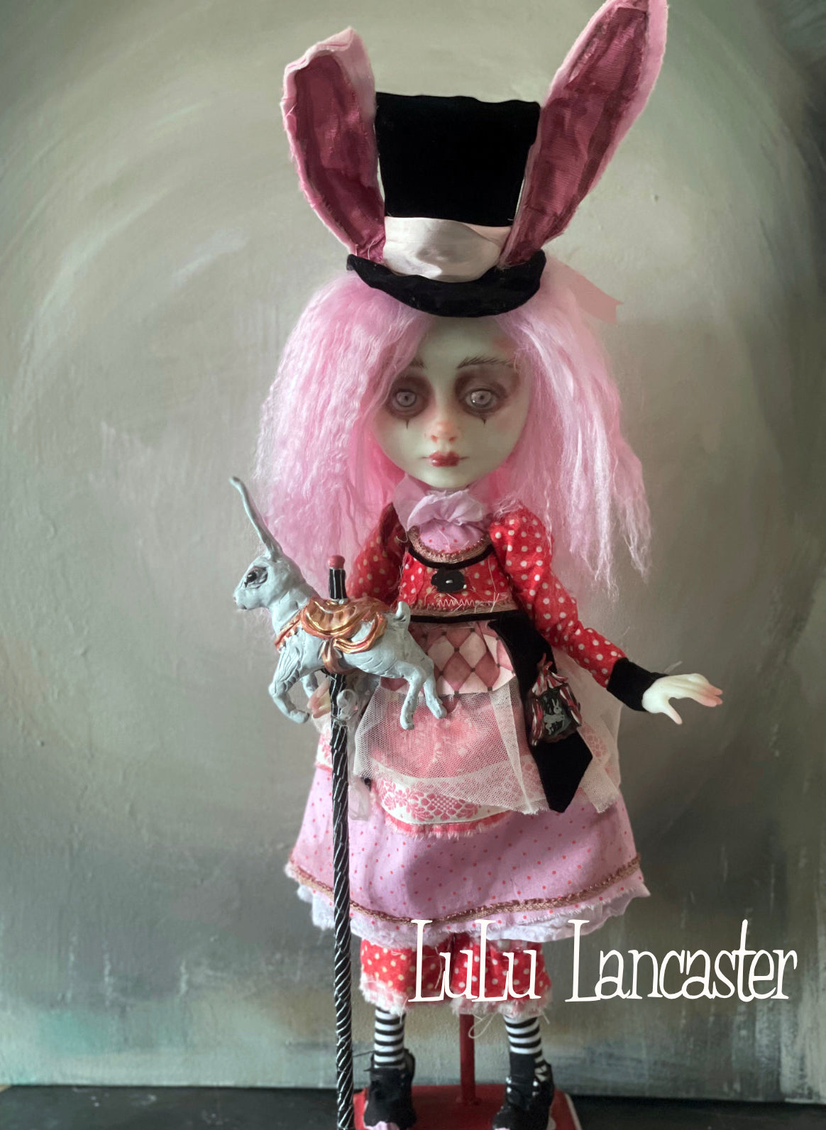 Breckyn Rabbit of the carousel Original LuLu Lancaster Art Doll