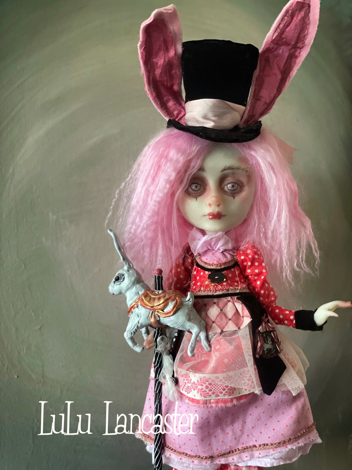 Breckyn Rabbit of the carousel Original LuLu Lancaster Art Doll