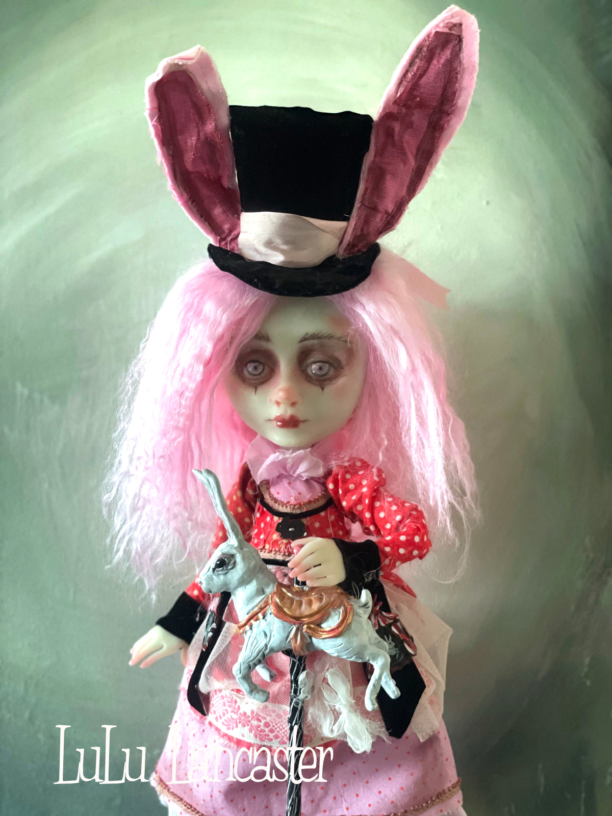 Breckyn Rabbit of the carousel Original LuLu Lancaster Art Doll