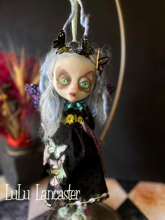 Mini Hanging Butterfly Asiah Original LuLu Lancaster Art Doll