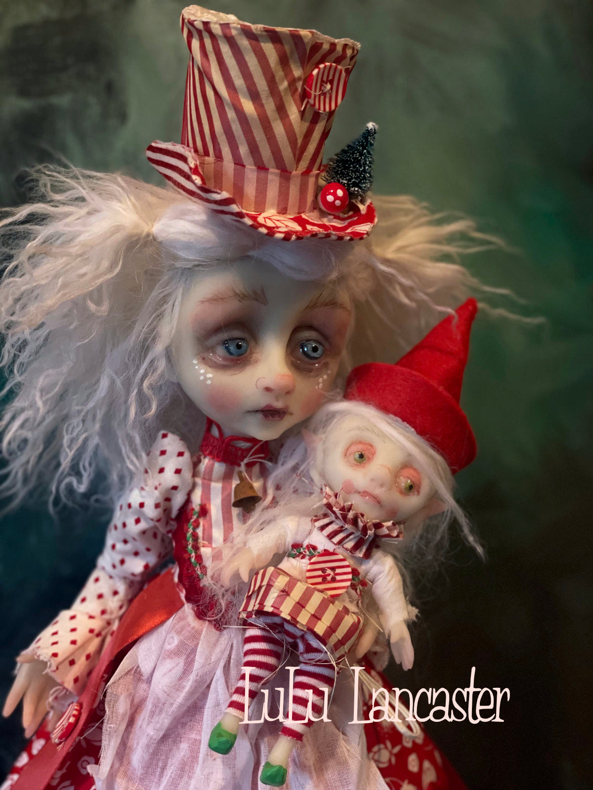 Clara Claus Holiday Original LuLu Lancaster Art Doll