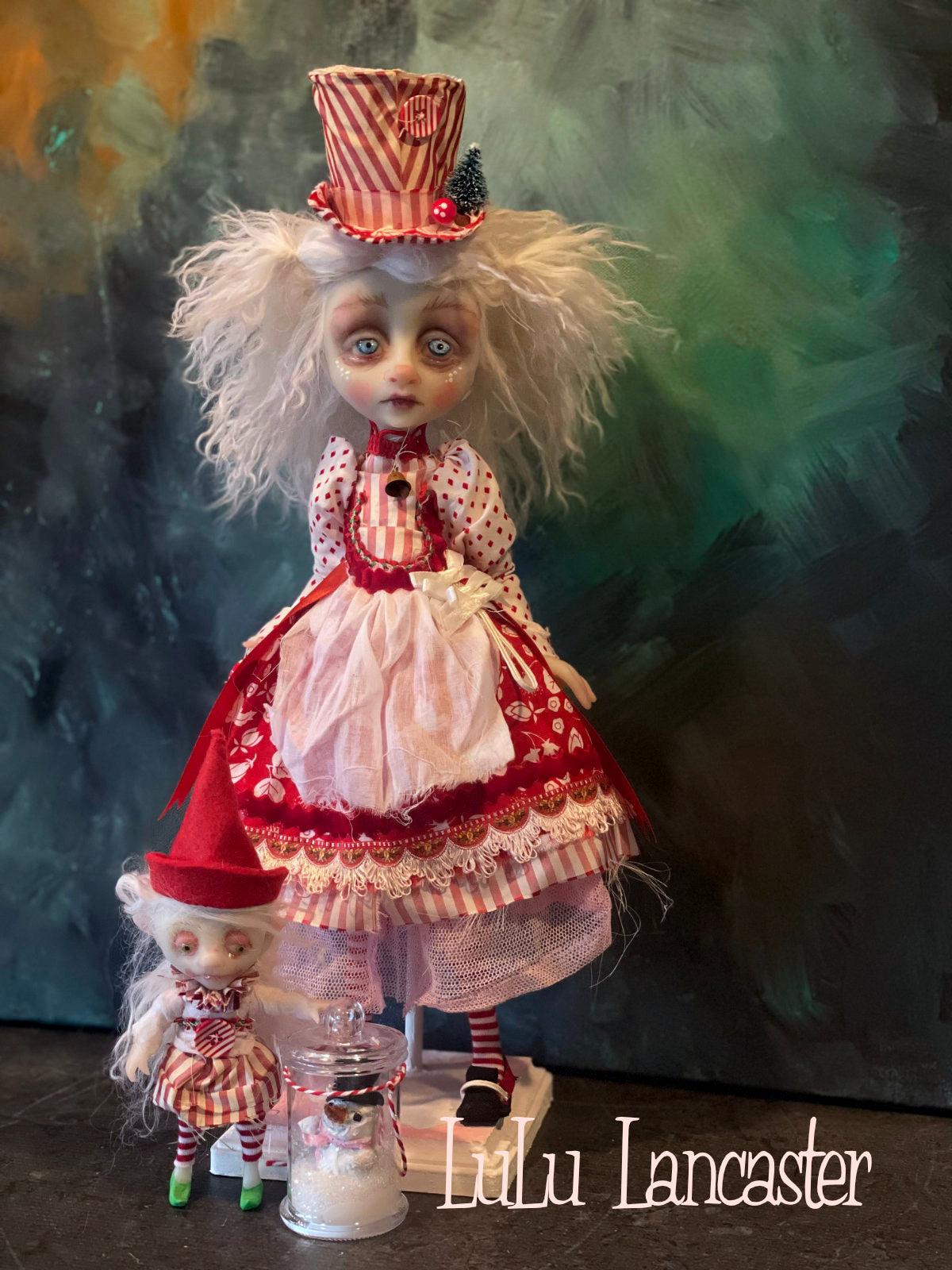 Clara Claus Holiday Original LuLu Lancaster Art Doll