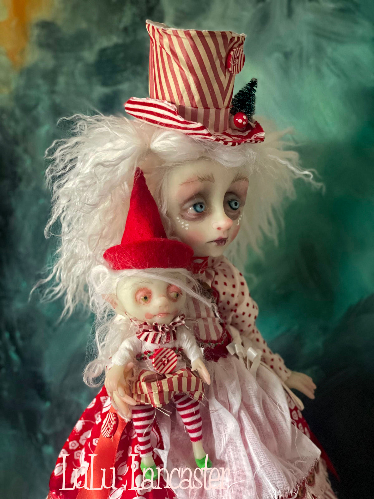 Clara Claus Holiday Original LuLu Lancaster Art Doll