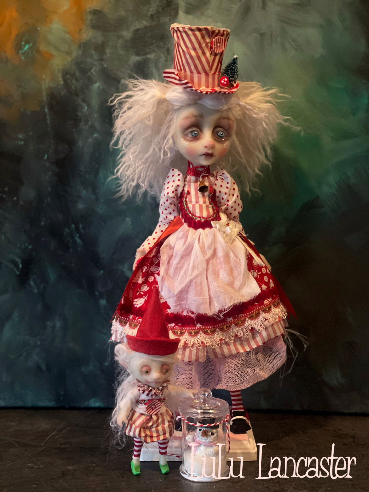 Clara Claus Holiday Original LuLu Lancaster Art Doll