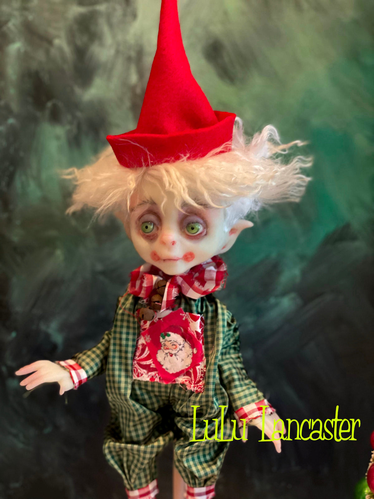 GeeWhiz Christmas Elf Original LuLu Lancaster Art Dolls
