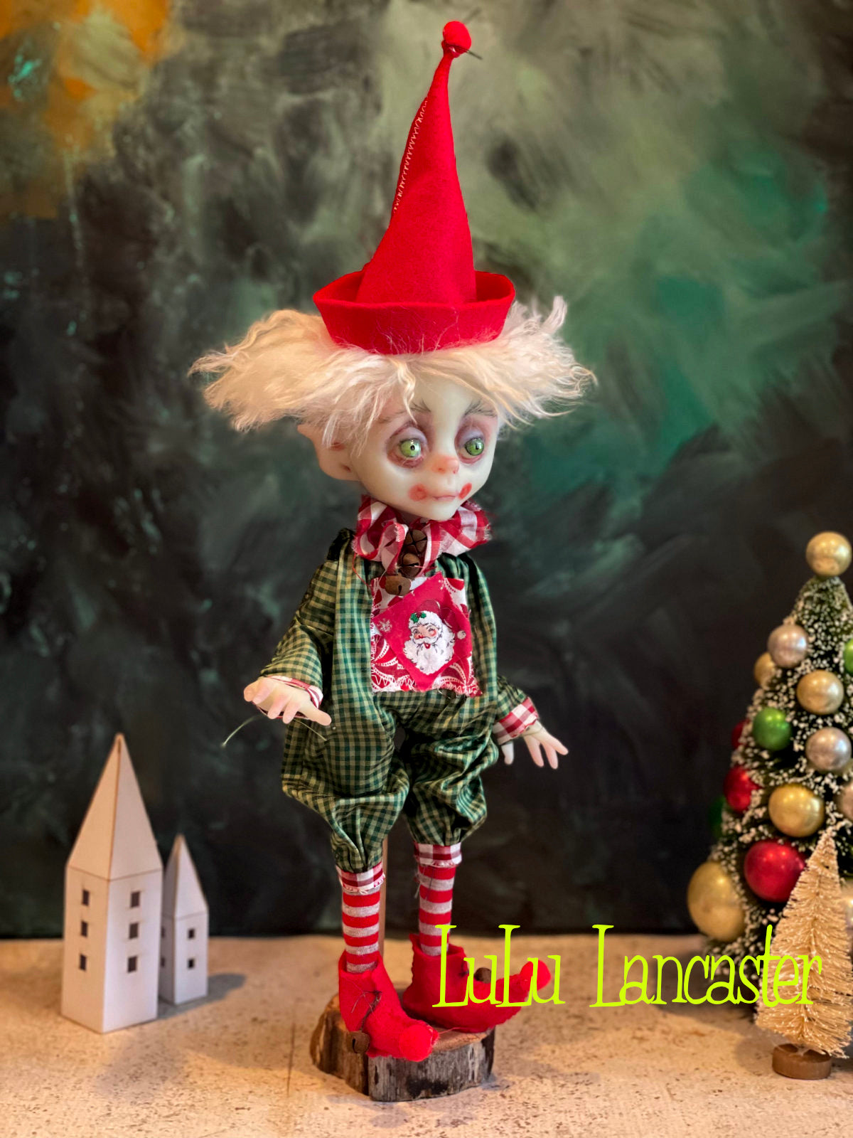 GeeWhiz Christmas Elf Original LuLu Lancaster Art Dolls